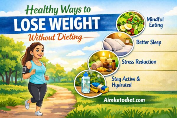 Healthy Ways to Lose Weight Without Dieting Aimketodiet.com