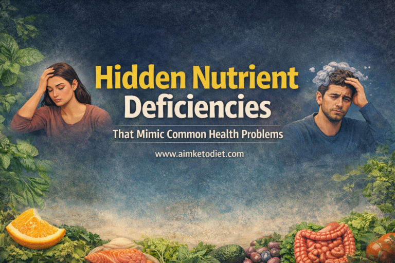 Hidden Nutrient Deficiencies That Mimic Common Health Problems A Complete Educational Guide Aimketodiet.com