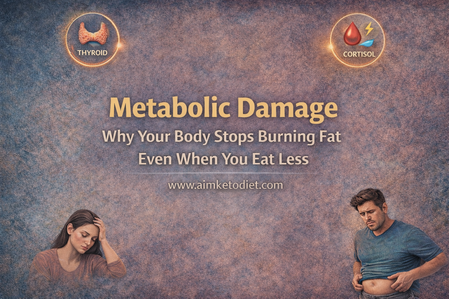 Metabolic Damage: Why Your Body Stops Burning Fat Even When You Eat Less Aim Keto Diet Metabolic Damage Why Your Body Stops Burning Fat Even When You Eat Less Aimketodiet.com
