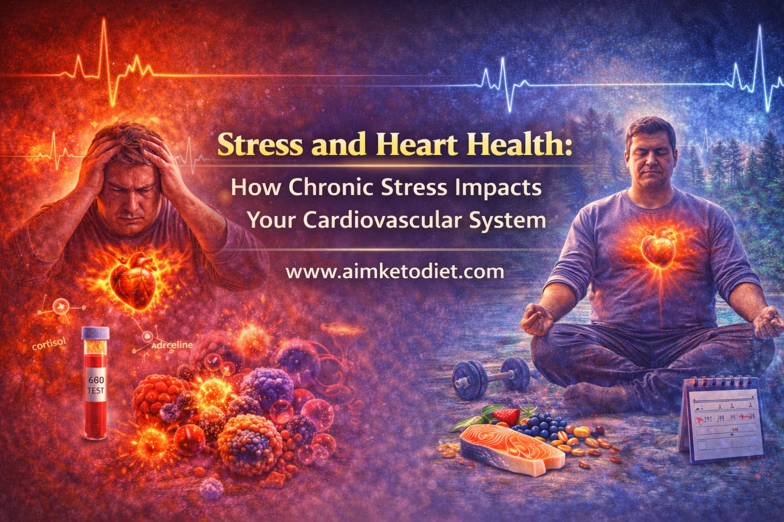 Stress and Heart Health: How Chronic Stress Impacts Your Cardiovascular System – Complete Educational Guide Aim Keto Diet Stress and Heart Health How Chronic Stress Impacts Your Cardiovascular System – Complete Educational Guide Aimketodiet.com