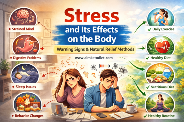 Stress and Its Effects on the Body Warning Signs and Natural Relief Methods Aimketodiet.com