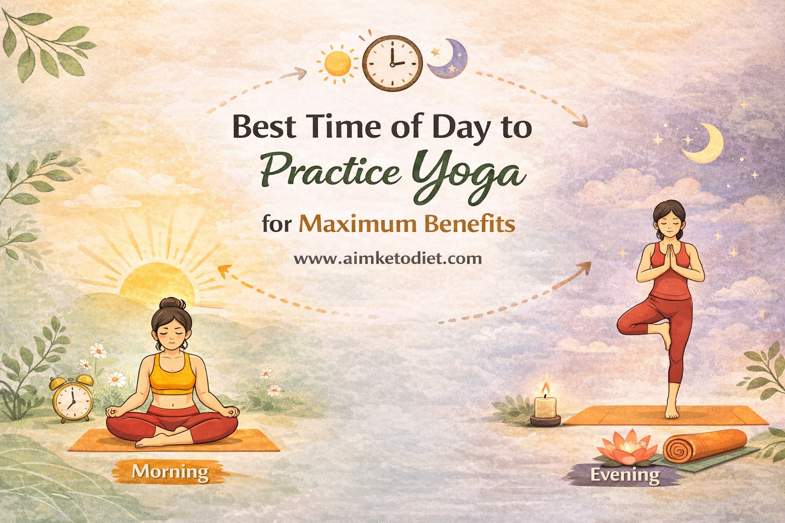 Best Time of Day to Practice Yoga for Maximum Benefits Aimketodiet.com