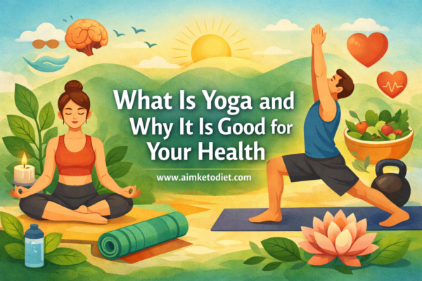 What Is Yoga and Why It Is Good for Your Health Aimketodiet.com